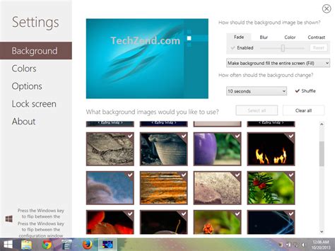 Change Start Screen Background In Windows 81 How To