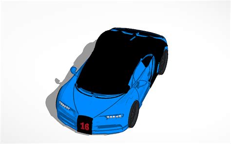 3d Design Bugatti Chiron Tinkercad