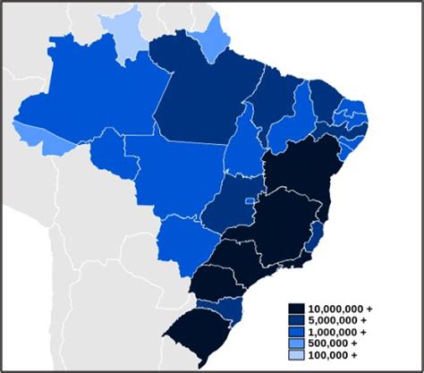 Popula O Brasileira Hist Ria E Dados Demogr Ficos Toda Mat Ria