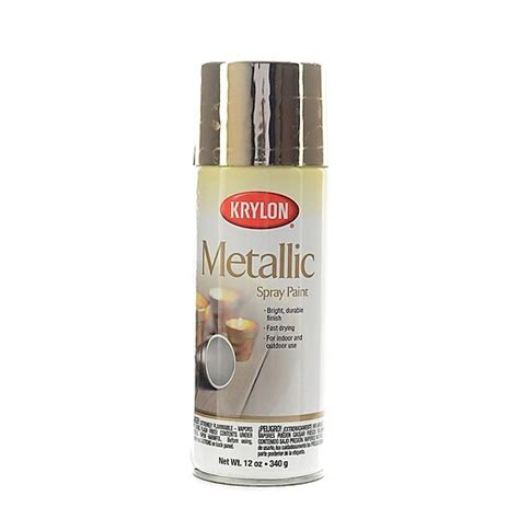 Krylon Metallic Spray Paint Brass 12 Oz K02204 At Staples