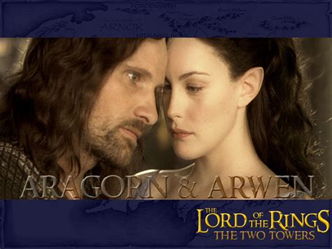 Arwen And Aragorn Aragorn And Arwen Wallpaper 7651610 Fanpop