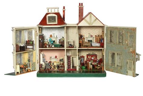 Wooden Dollhouse Dollhouse Dolls Dollhouse Miniatures Victorian