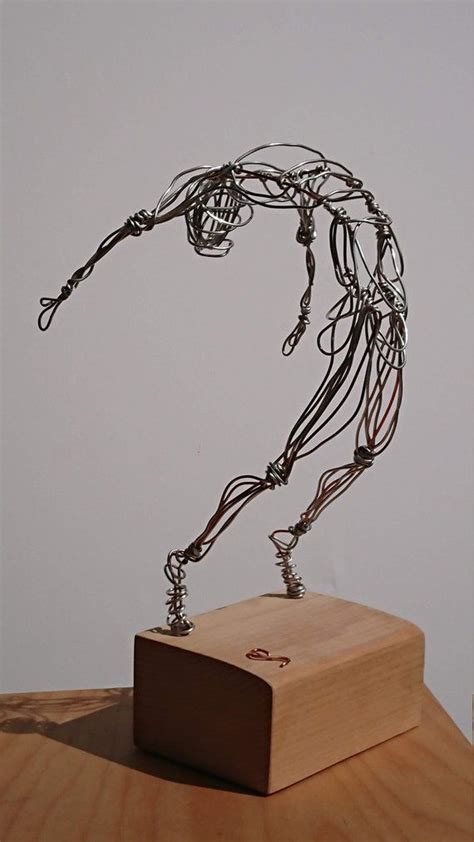 Dance Wire Sculpture Etsy Esculturas De Alambre Escultura De