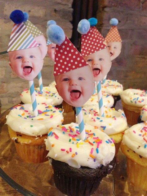 Diy Cupcake Topper Sugar Bee Crafts 1st Boy Birthday Diy Cupcakes