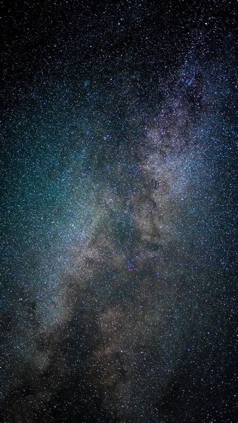 Download Wallpaper 1080x1920 Starry Sky Milky Way Space Stars Night