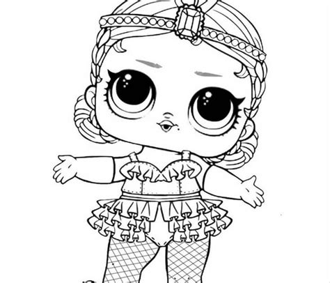 40 Free Printable Lol Surprise Dolls Coloring Pages