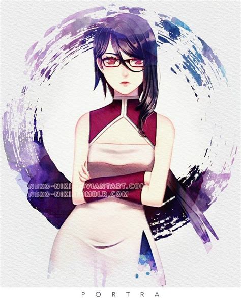 Sarada Uchiha Sarada Uchiha Anime Sakura