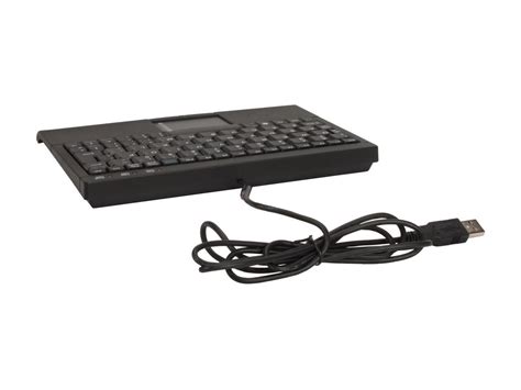 Solidtek Kb 3410bu Black Usb Wired Super Mini Keyboard With Built In