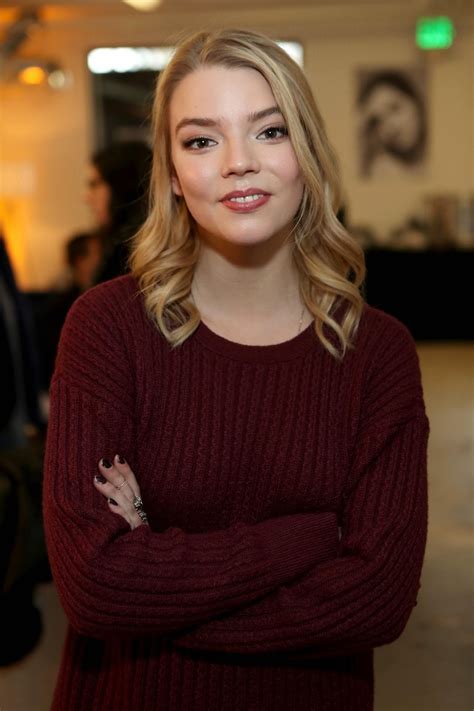 Her mother was working in the photography, and interior design field and the actress's father is a banker. Anya Taylor-Joy : PrettyGirls