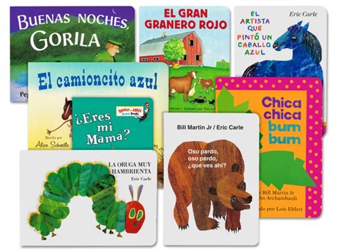 Spanish Board Book Collection At Lakeshore Learning