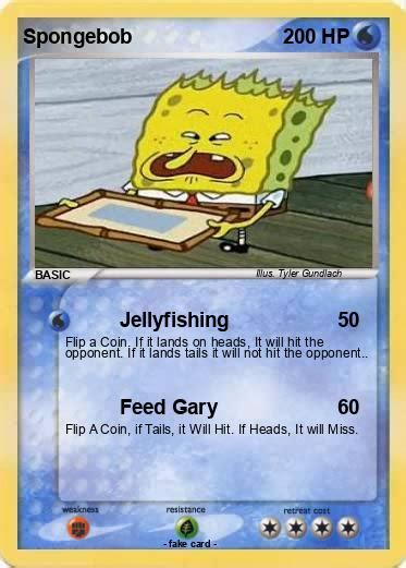 Pokémon Spongebob 3929 3929 Jellyfishing My Pokemon Card