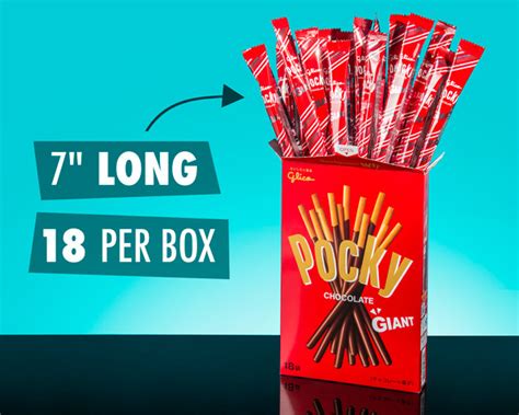 Giant Pocky Oversized Chocolate Covered Biscuit Sticks