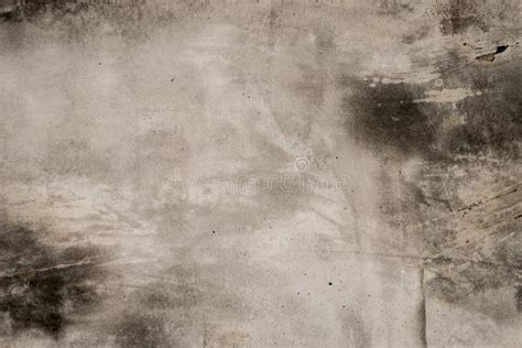 Dirty Concrete Floor With Stained Paint Dirt Texture Stock Photo