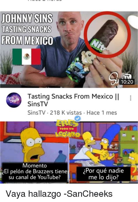 Johnny Sins Tasting Snacks From Mexico 1020 Tasting Snacks From Mexico