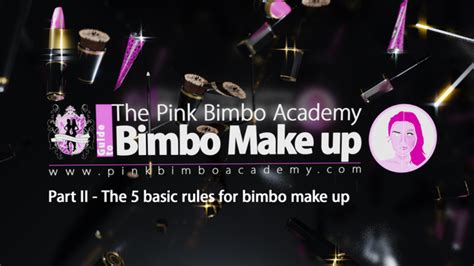 The Pba Guide To Bimbo Makeup The Basic Rules For Bimbo Make Up Pink Bimbo Academy