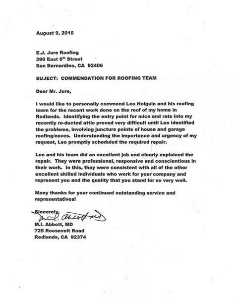 Letter Of Recommendation For Immigration Template Business