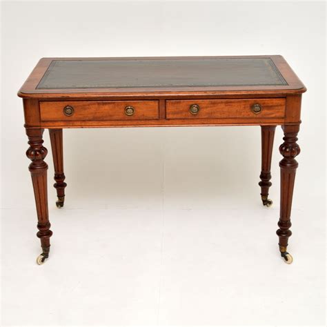 Antique Victorian Mahogany Writing Table Desk Marylebone Antiques
