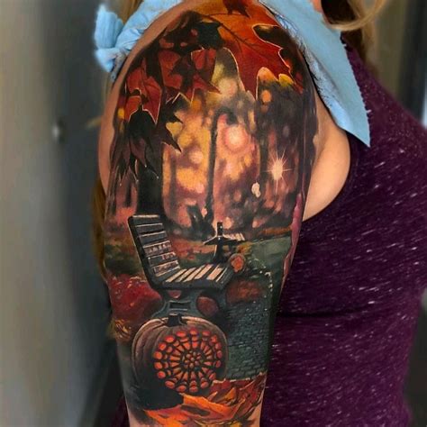 Tattoos Autumn Tattoo Tattoos Fall Leaves Tattoo