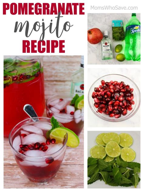 Easy Pomegranate Mojito Recipe