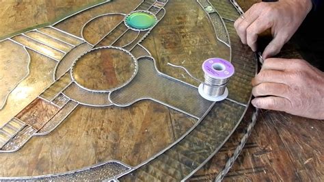 Stained Glass Ideas 101 Twisted Lead Edging 1 Youtube