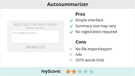 Best Text Summarizing Tool App For Academic Writing Free
