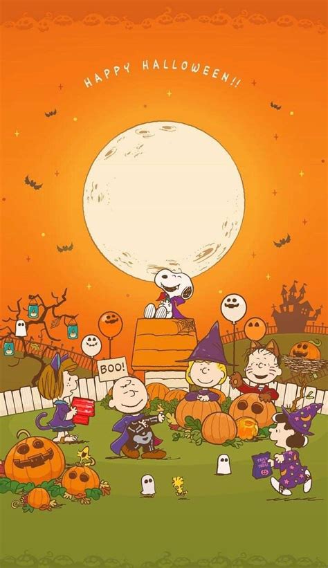 Charlie Brown Halloween Wallpaper Wallpapers Com