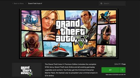 How To Get Gta V For Free Grand Theft Auto 5 Premium Edition Epic