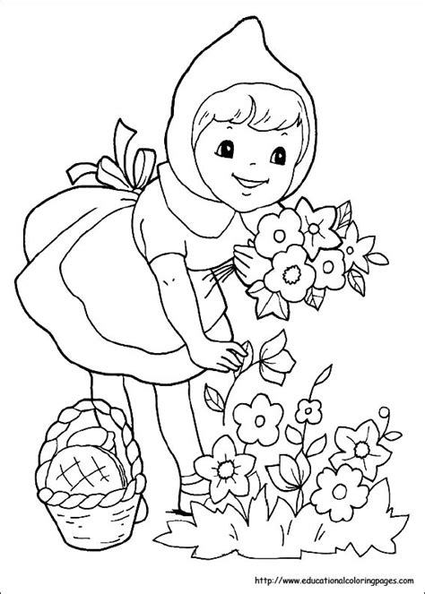 red riding hood coloring pages   kids