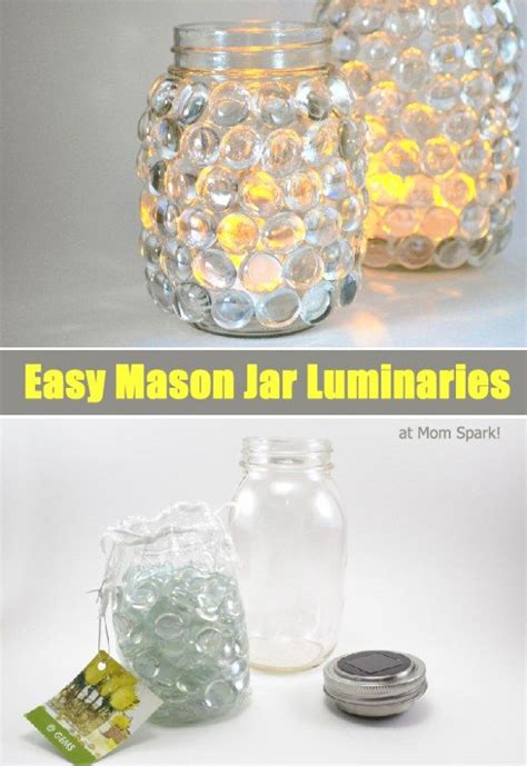 22 Diy Ways To Upcycle Glass Jars Xo Katie Rosario Easy Mason Jar