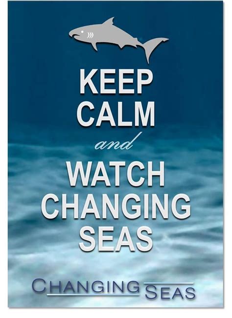 Keep Calm And Watch Changing Seas Seas Keep Calm Artwork Watch Clock