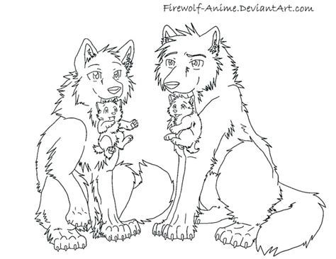 Wolf Girl Coloring Pages At Free Printable Colorings