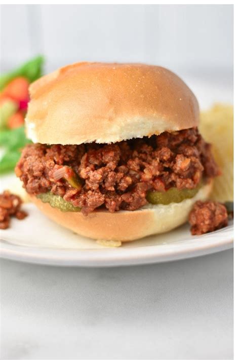 Healthy sloppy joe recipe no sugar. Healthy Sloppy Joes (without Ketchup) | The Dizzy Cook