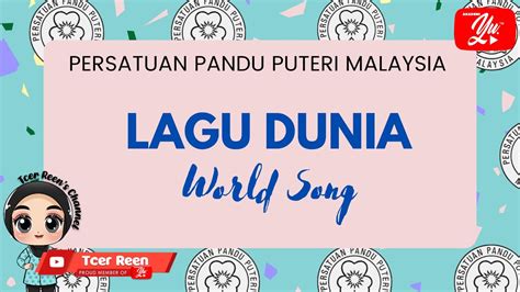 Lagu Pandu Puteri Dwiabahasa Bm And Bi Lagu Duniaworld Song Youtube