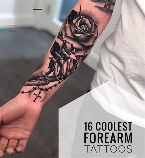 16 Coolest Forearm Tattoos For Men forearmtattoos Tatoeage ideeën
