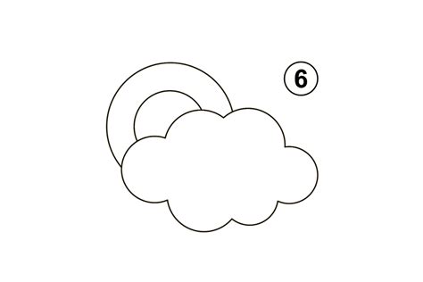 how to draw a cloud in 9 easy steps verbnow