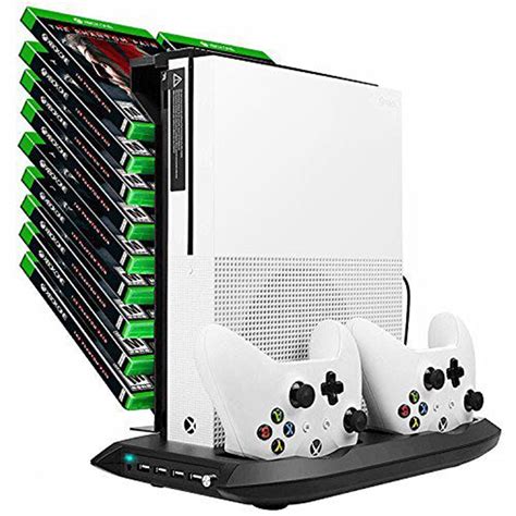 D Dacckit Vertical Stand With Cooling Fan Compatible With Xbox One S