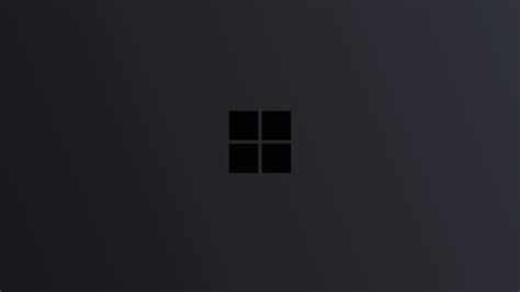 1280x720 Windows 10 Logo Minimal Dark 720p Wallpaper Hd Minimalist 4k