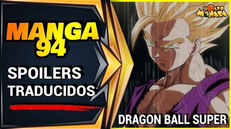 SPOILERS MANGA 94 DRAGON BALL SUPER DESPIERTA SON GOHAN YouTube