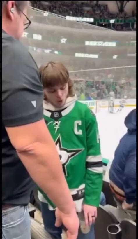 Dallas Stars Fans Dares An Older Hockey Spectator For An Ass Whooping