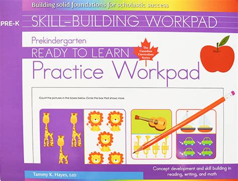 Prekindergarten Skill Building Practice Workpadready To Learn