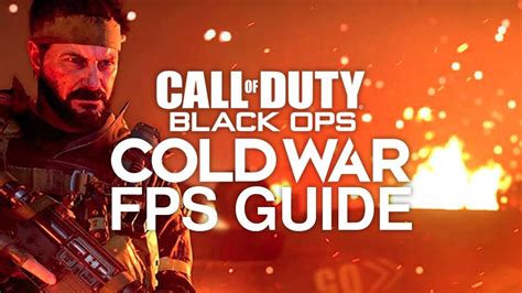 Call Of Duty Cold War Best Pc Settings For High Fps Youtube