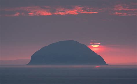 Ailsa Craig Seascape Photography Scottish Landscape Natural Landmarks