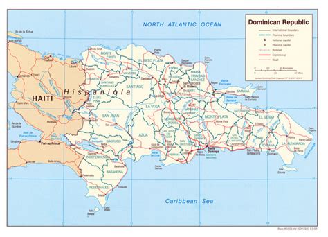 Dominican Republic Tourist Map Dominican Republic • Mappery