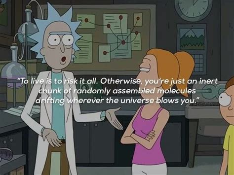Rick Sanchez Quote Rick And Morty Quotes Rick And Morty Poster Rick
