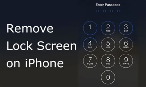 How To Remove Lock Screen On Iphone In 4 Ways