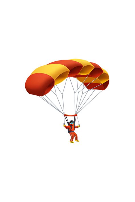 🪂 Parachute Emoji In 2023 Emoji Parachute Apple Emojis