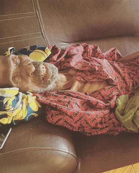 nigerian man shows off his 145 year old grandpa photos