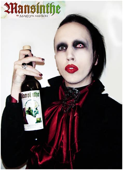 Mansinthe Is The Signature Brand Of Absinthe Developed By Marilyn Manson Marilyn Manson