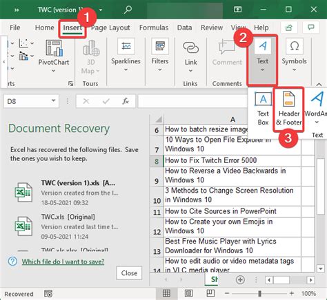 In the dialog box, click browse. How to Add a Watermark in Excel