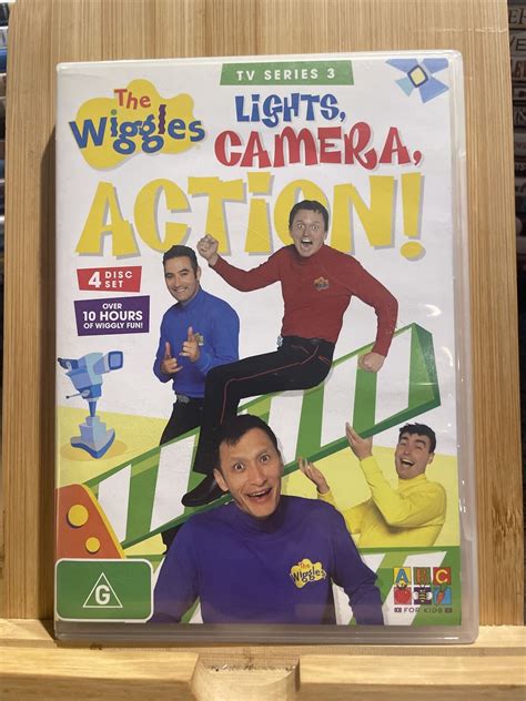 The Wiggles Tv Series 3 Lights Camera Action 2002 Oz Rare Abc 4